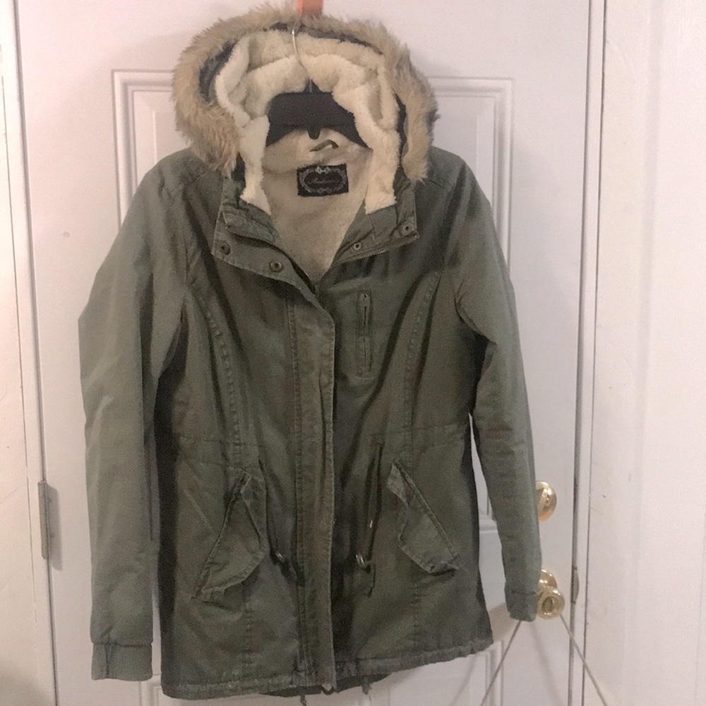 Green Military Jacket - image 1